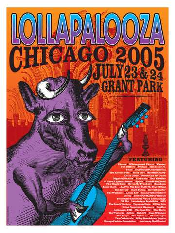 What does Lollapalooza get its name from?