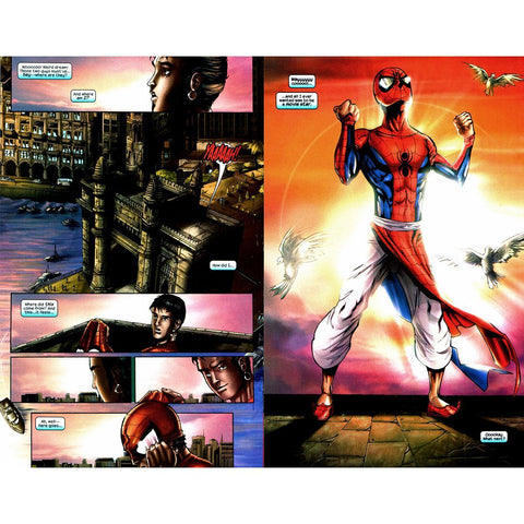 Spiderman India Comic Strip
