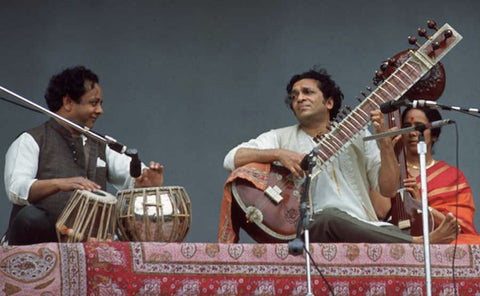 Ravi Shankar performing at Monterey Festival 1967