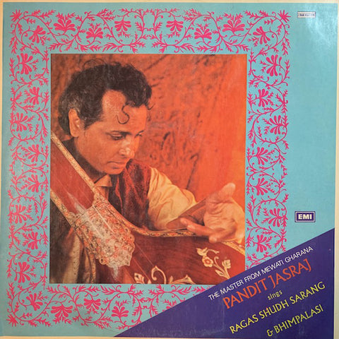 Pandit Jasraj Sings Ragas Sudh-sarang & Bhimpalasi: Pandit Jasraj album cover