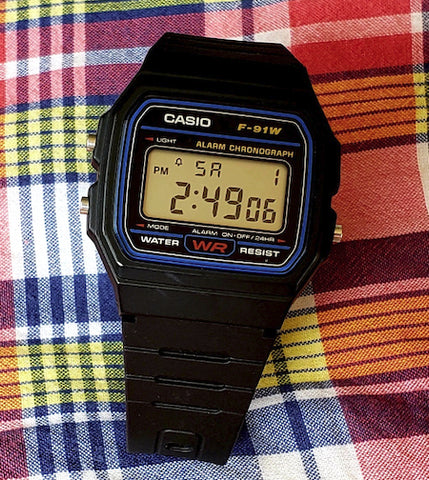 How The Casio F91-W Became A Terrorists Tool, The Revolver Watch Club