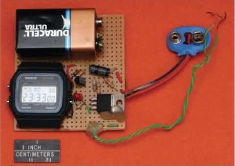 Casio F-91 W Being Used As A Timer For Explosives Detonation
