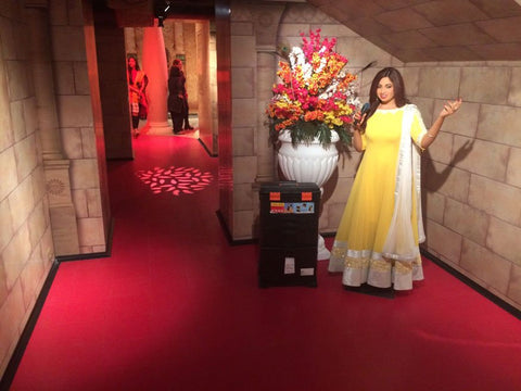 Shreya Ghoshal's wax statue in Madam Tussauds Museum in London