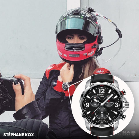 Stephane Kox wearing a certina watch