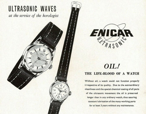 enicar ultrasonic watch