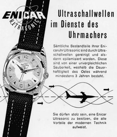 Enicar Ultrasonic Watch