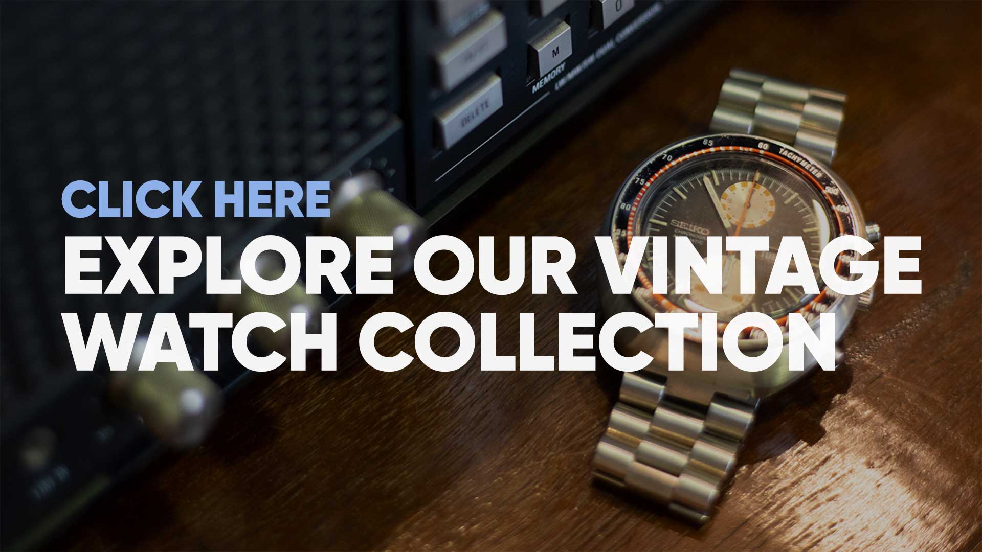 Browse Vintage Mechanical Watches Online | The Revolver Cliub