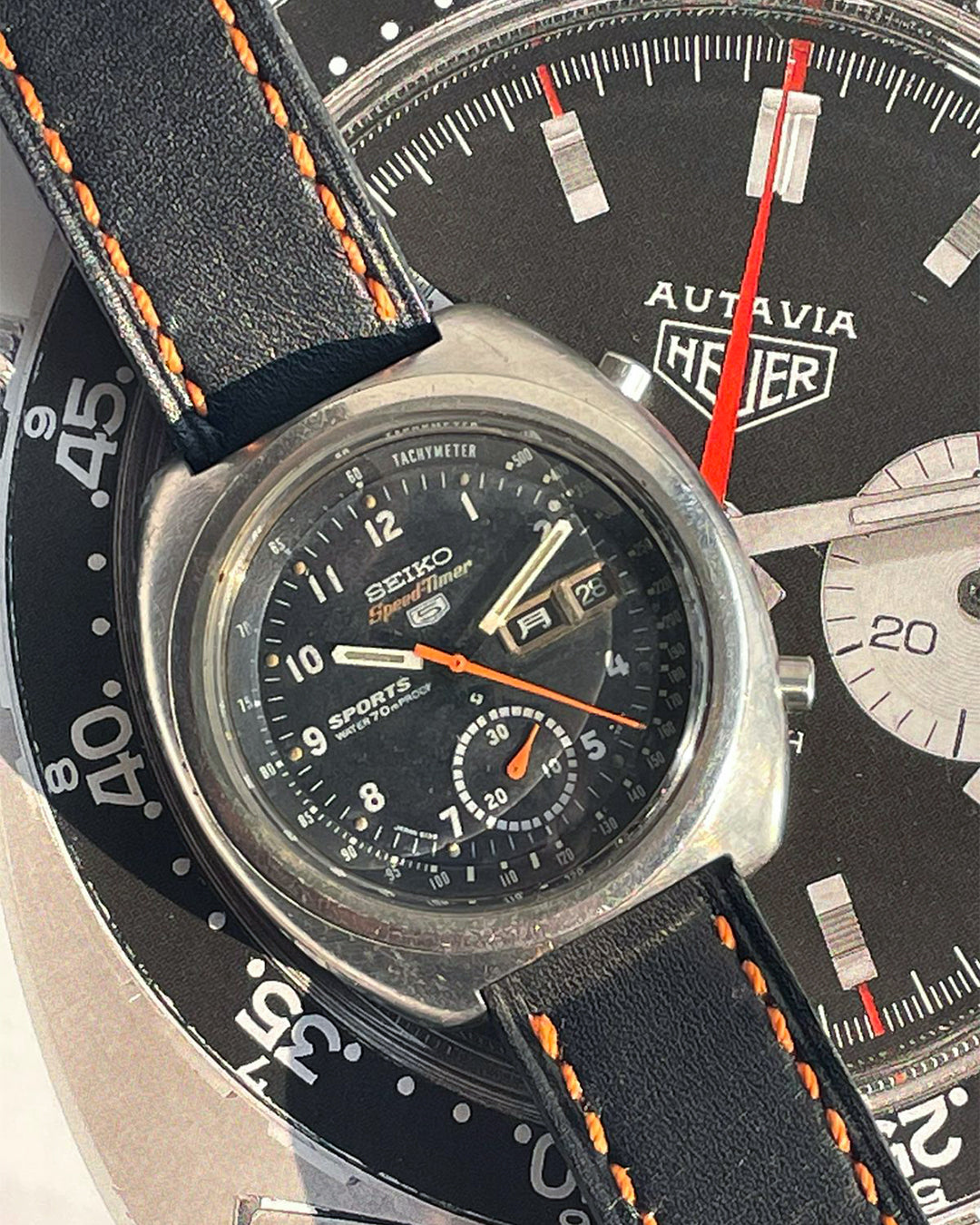 Seiko - 6139 -7011 Speedtimer Chronograph (1970) | The Revolver Watch Club  | The Revolver Club