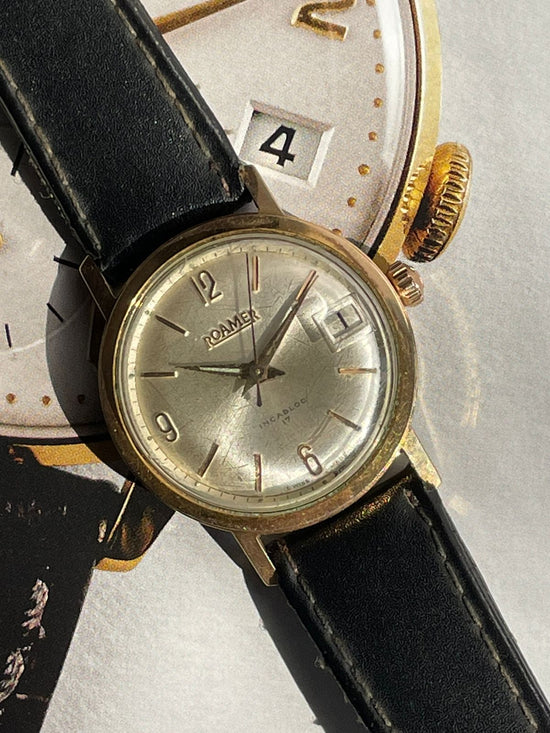 Roamer Vintage Watch. 3 MINUTE REVIEW - YouTube