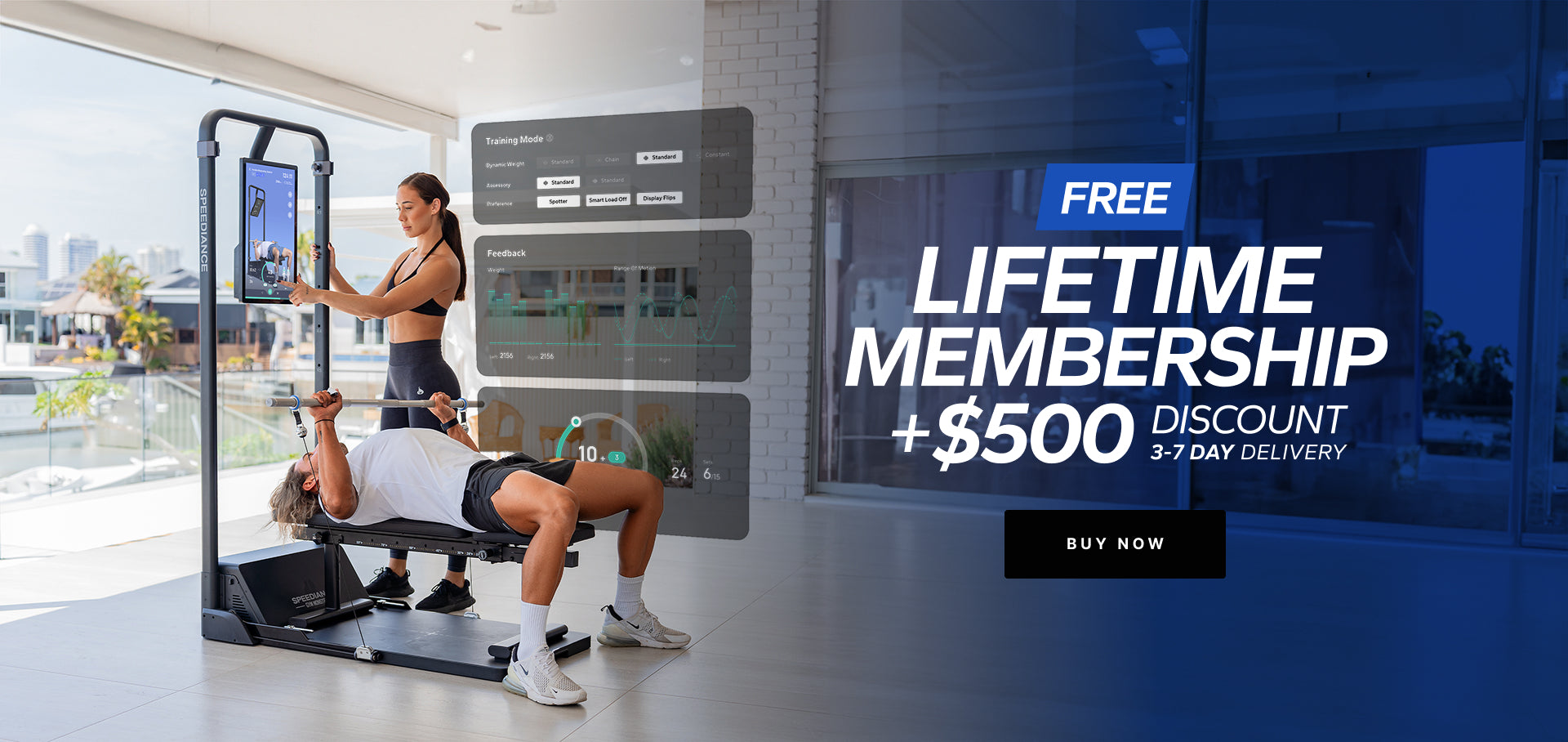 Smart Gym | All-in-One Smart Home Gym | Speediance New Zealand