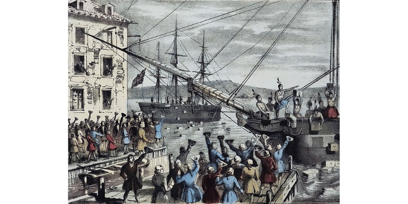 Boston tea party