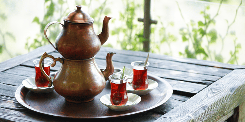 çaydanlık turkish teapot