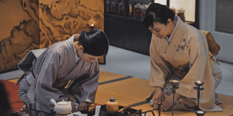 japanse thee ceremonie