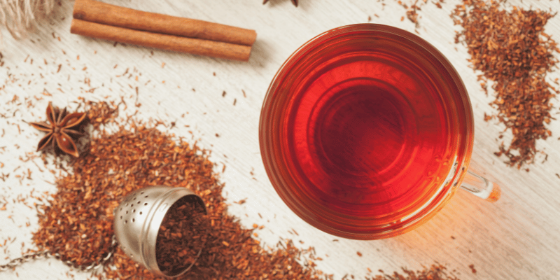 cup of rooibos tea