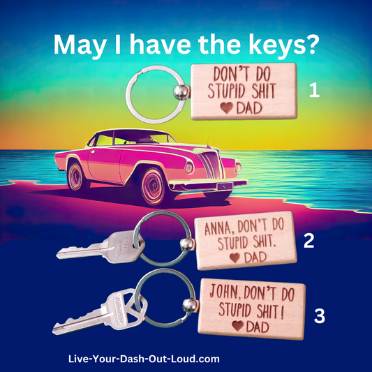Don't Do Stupid Shit Keychain – Sixth & Sunshine