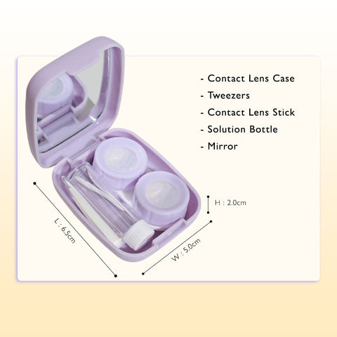 Unicornlens Cute Cartoon Lens Travel Kit (Yellow Duck) - - Colored Contact Lenses , Colored Contacts , Glasses