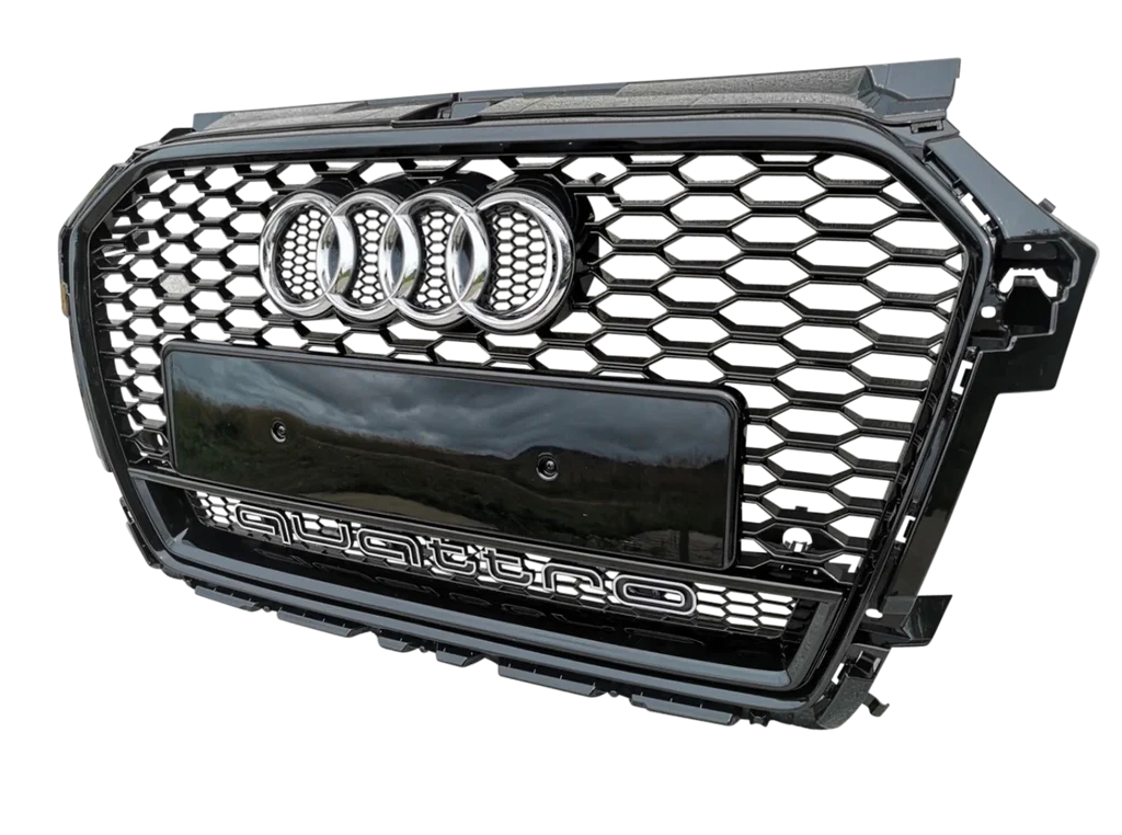 Sport grille without emblem chrome black matt for Audi A3 8L Facelift 00-03  