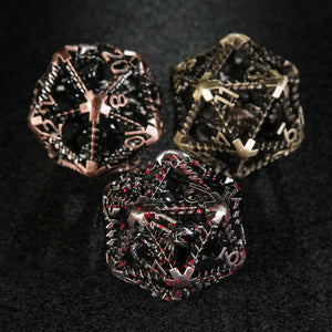 40mm Metal Hollow 3D Dragon Dice - GU BEI TE