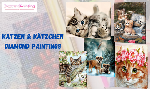 Katzen & Kätzchen Diamond Paintings