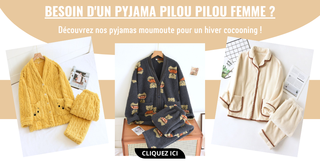 pyjama pilou pilou femme