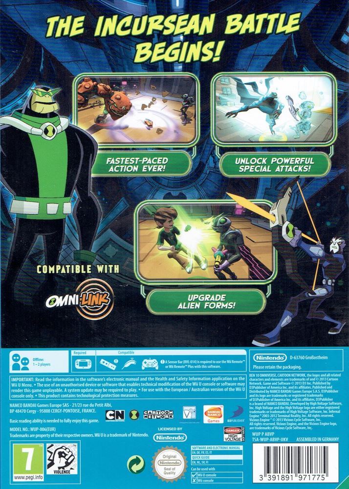 ben 10 omniverse wii u coop