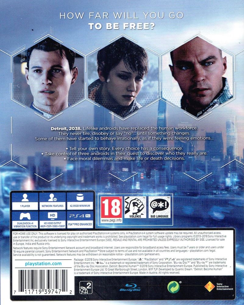 detroit become human ps4