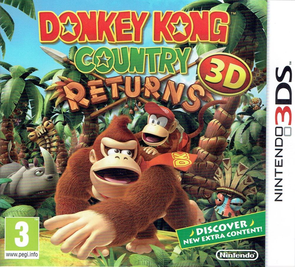 donkey kong country 3ds