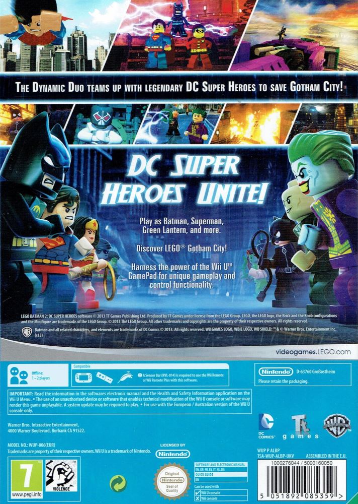 Lego Batman 2 Dc Super Heroes Wii U Ggstore Co Nz Ggstore Co Nz