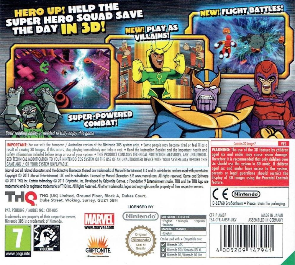 marvel super hero squad the infinity gauntlet 3ds