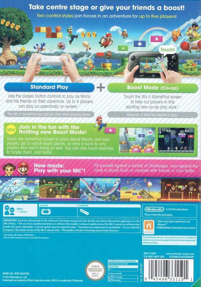 new super mario bros u wii u