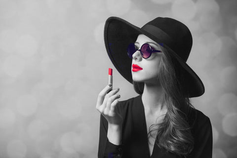 Match your lipstick and you sunglasses on AmericanSunglass.com