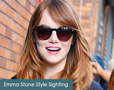 Emma Stone on AmericanSunglass