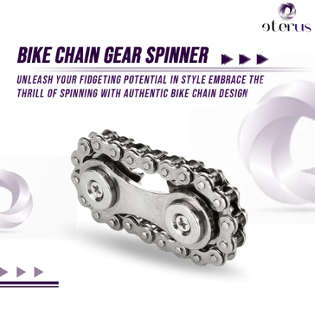 Find the exclusive stress-relief tool of Fidget Bike Chain from Eterus that comes with an ideal blend of form and function