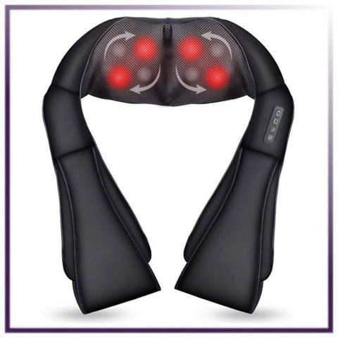 Reduce the stress and tautness of muscles by offering relaxation with the Shiatsu massage tool