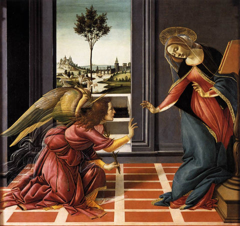 The Cestello Annunciation, a painting in tempera on panel made in 1489 by Sandro Botticelli.
