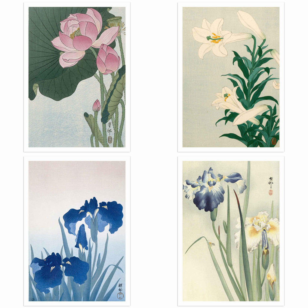 Ohara Koson, flowers art prints