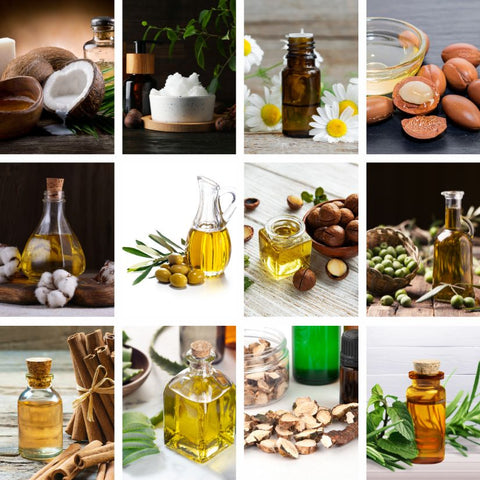 12  aceites naturales de KERATINA RITUAL BOTANICO