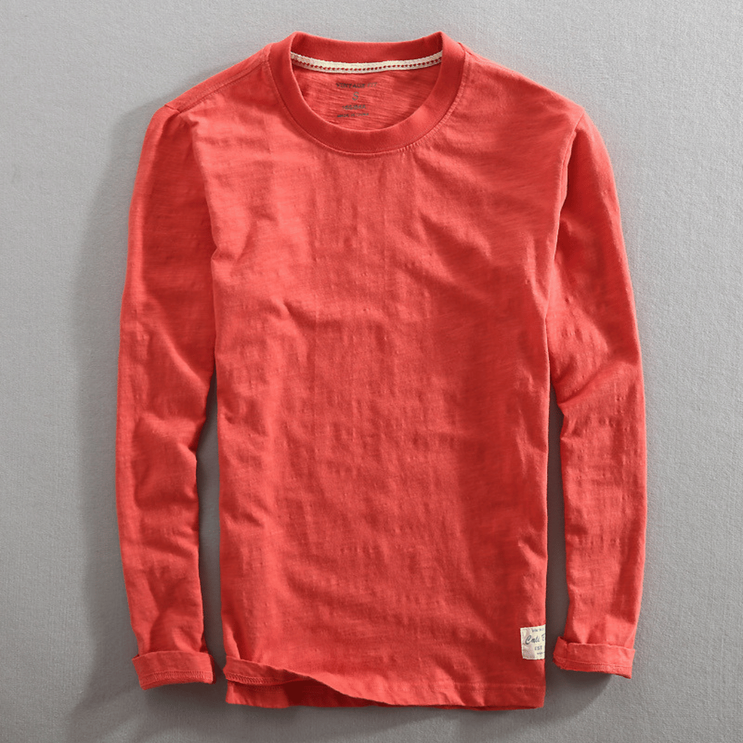 Kyien - Cotton Long Sleeve Shirt - Ezramode product image