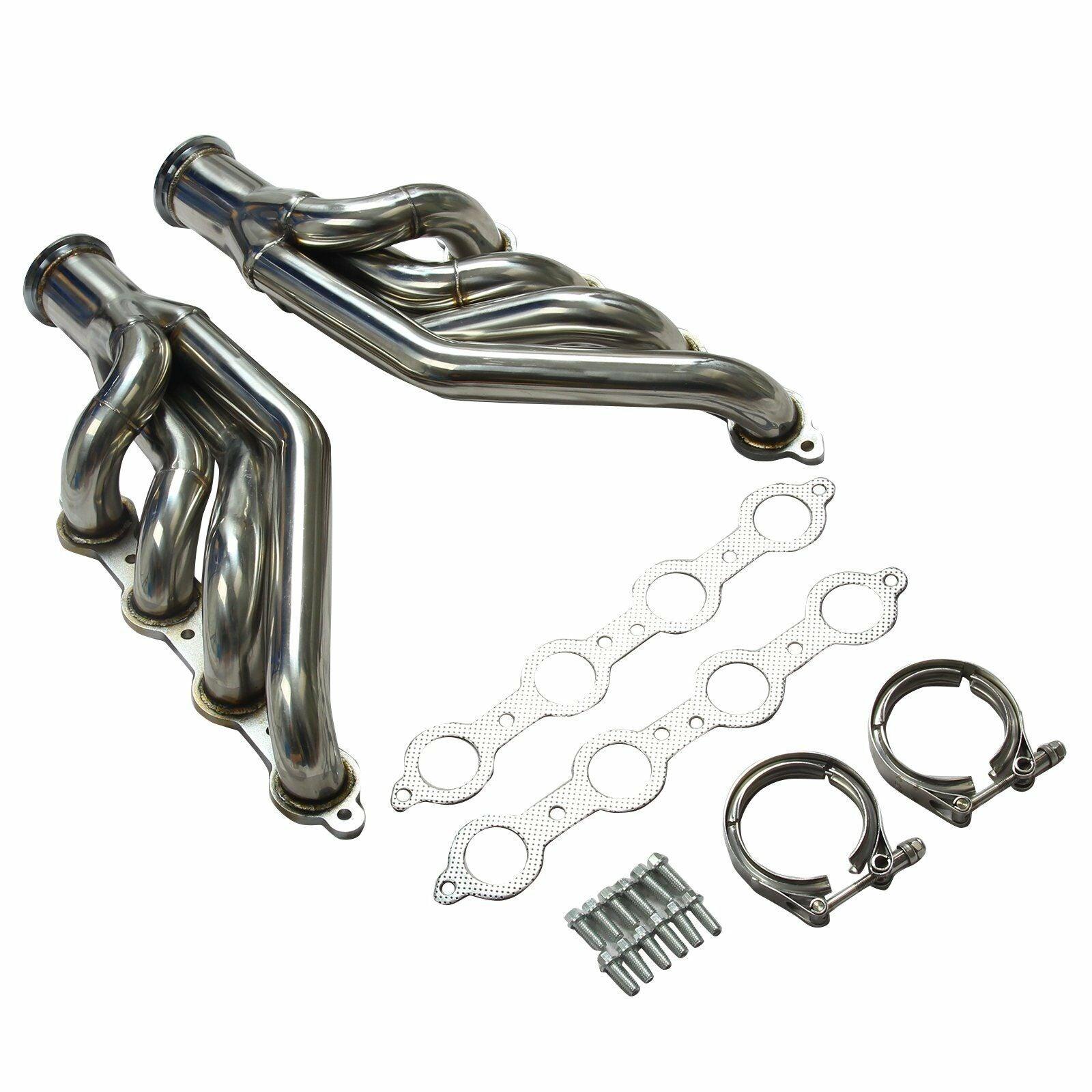 RASTP Exhaust Manifold for Chevy Small Block V8 LS1/LS2/LS3/LS6 LSX 97-14