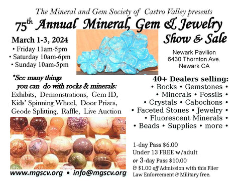 Annual Gem & Mineral Show 2024
