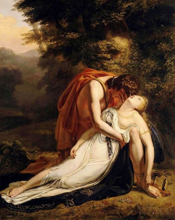 Orpheus Mourning the Death of Eurydice by Ary Scheffer, ca. 1814