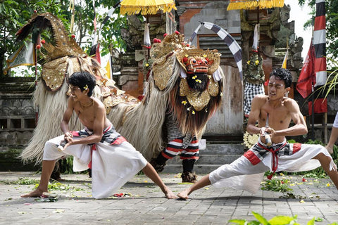 Masque balinais du barong