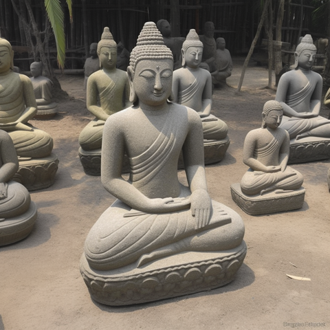 Statue de bouddha a Bali