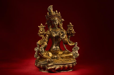 statue tara verte tibet