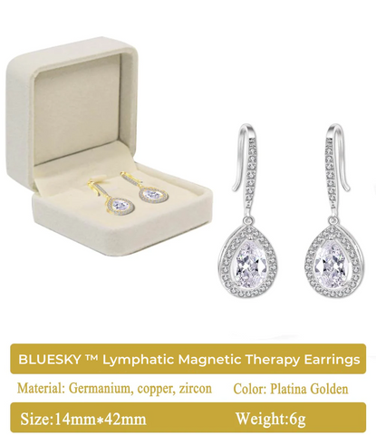 BLUESKY ™ Lymphatic Magnetic Therapy Earrings