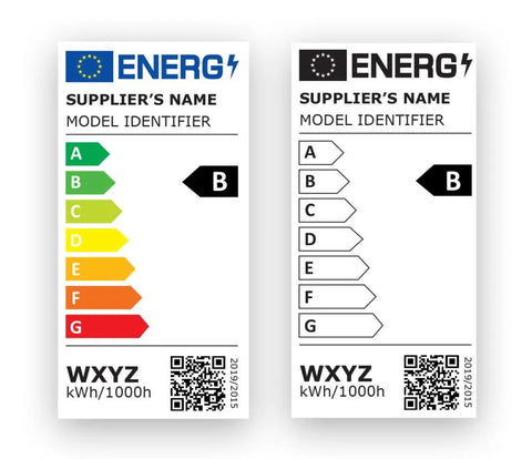 nouvelle étiquette énergétique pour l’éclairage LED