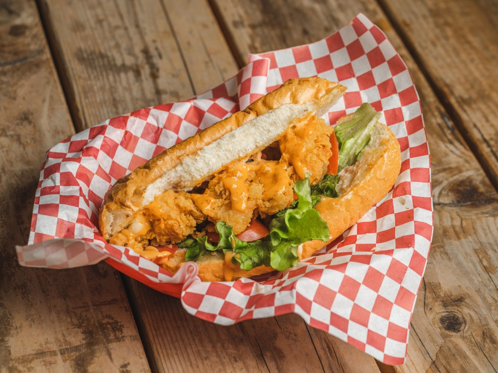 Louisiana Po’Boy Sandwiches With Wild Blue Mexican Shrimp - Beck & Bulow