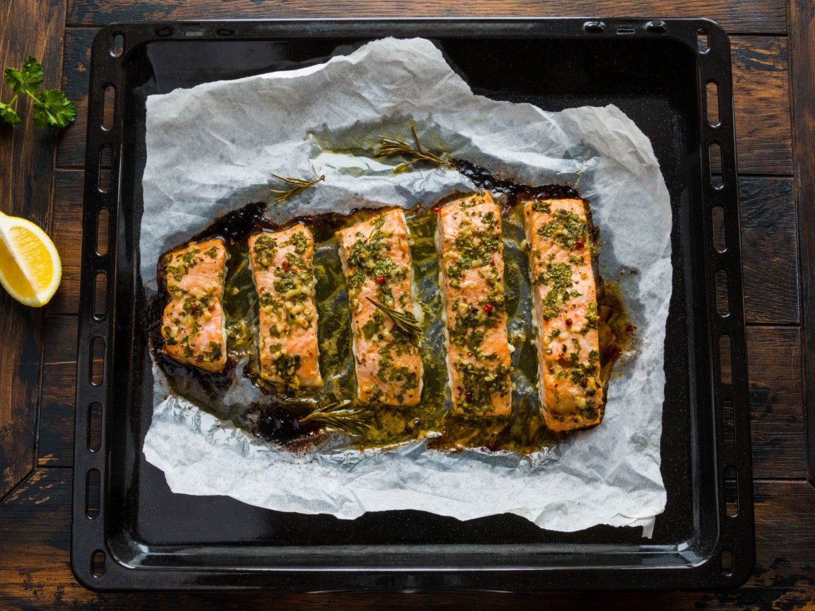 Quick & Easy Fresh Baked Salmon With Cilantro & Lime - Beck & Bulow