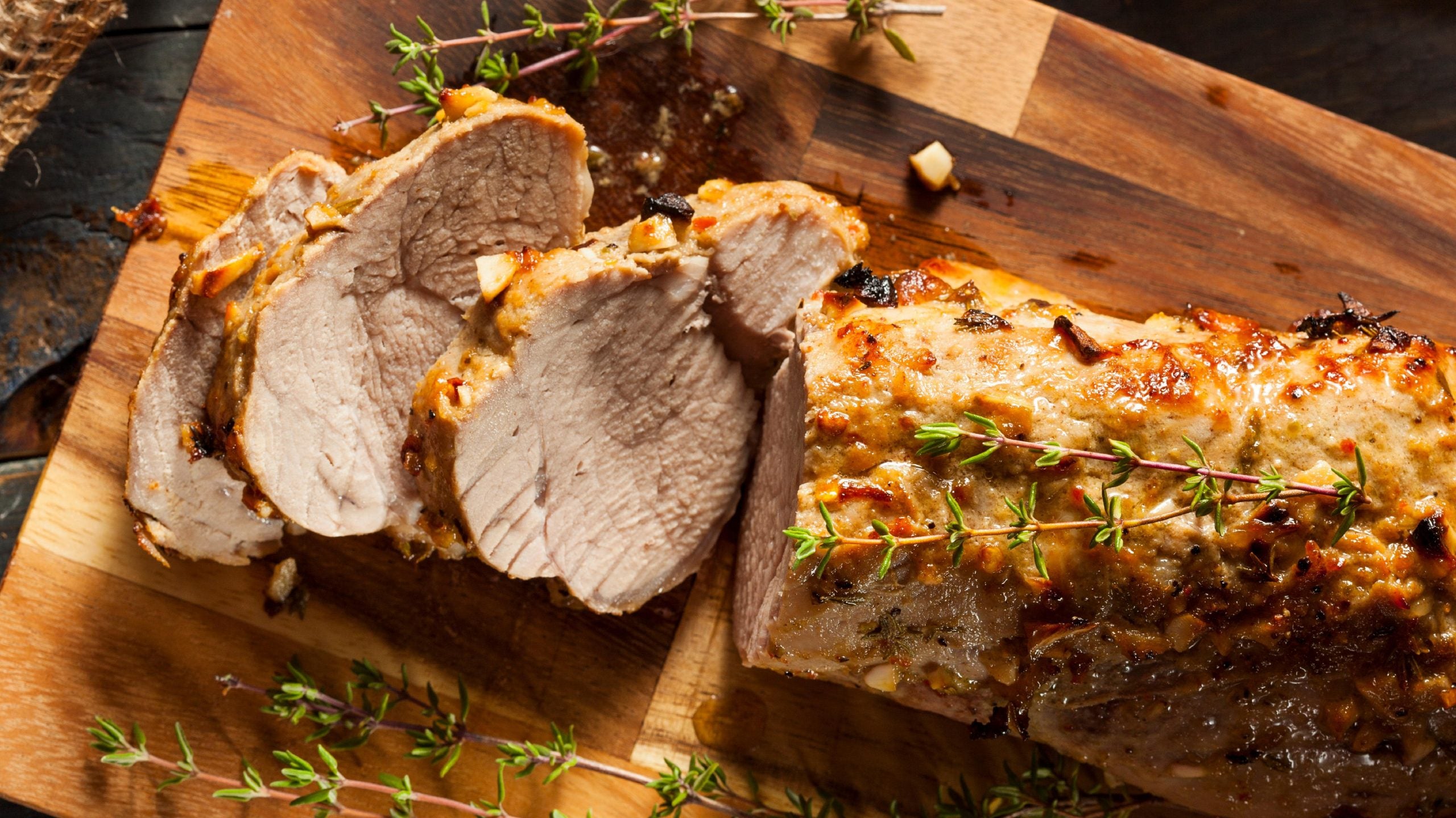 Our Top 5 Meats For Thanksgiving - Herb Crusted Wild Boar Tenderloin - Beck & Bulow