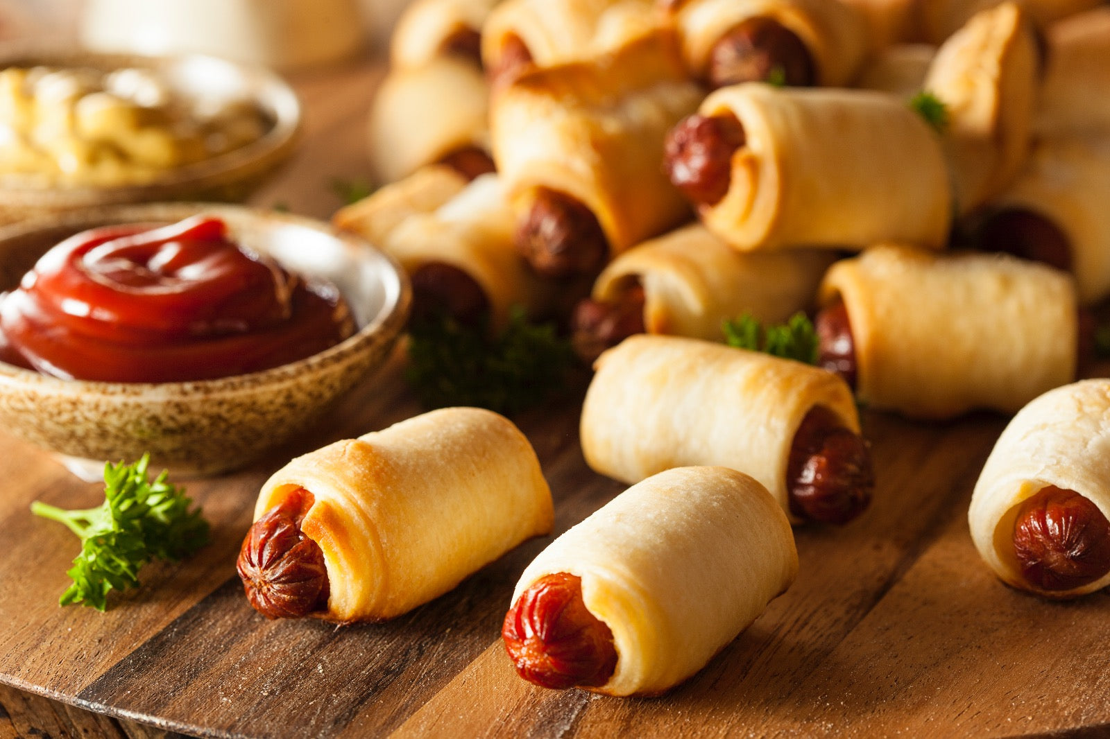 Halloween “Mummy” Pigs In A Blanket With Bison Hot Dogs - Beck & Bulow